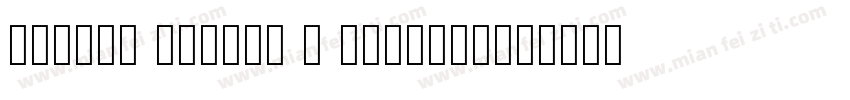 Circle Number G Regular字体转换